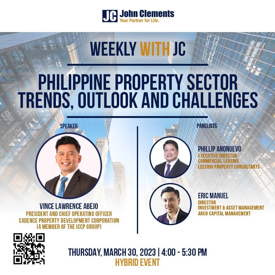 Poster of JC Weekly Philippine Property Sector