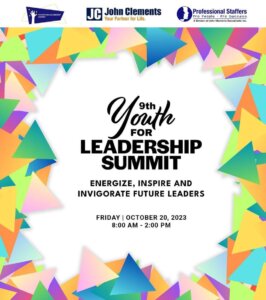 event poster of youth leadership summit 